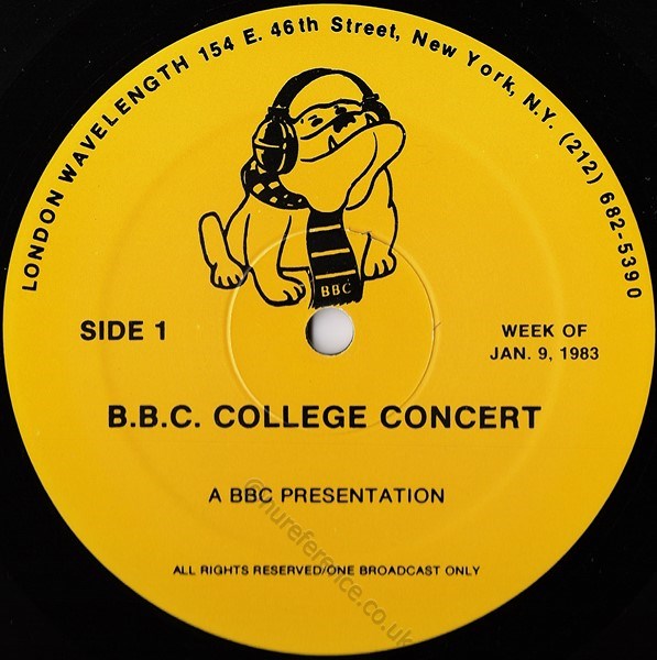 BBC College Concert